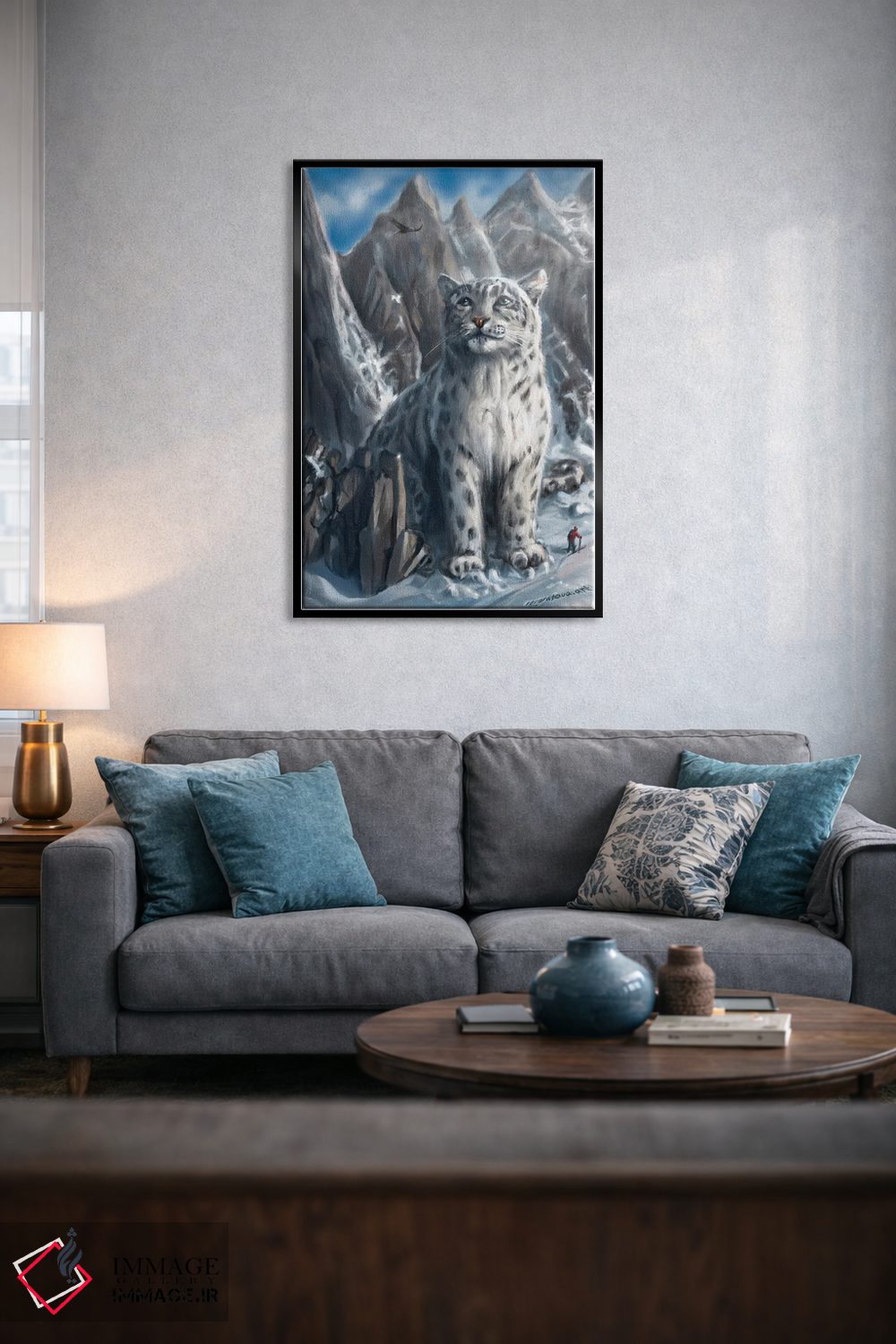 تابلو دکوراتیو فرمانروای کوهستان اثر آناستازیا اوگرافوا - D5B
