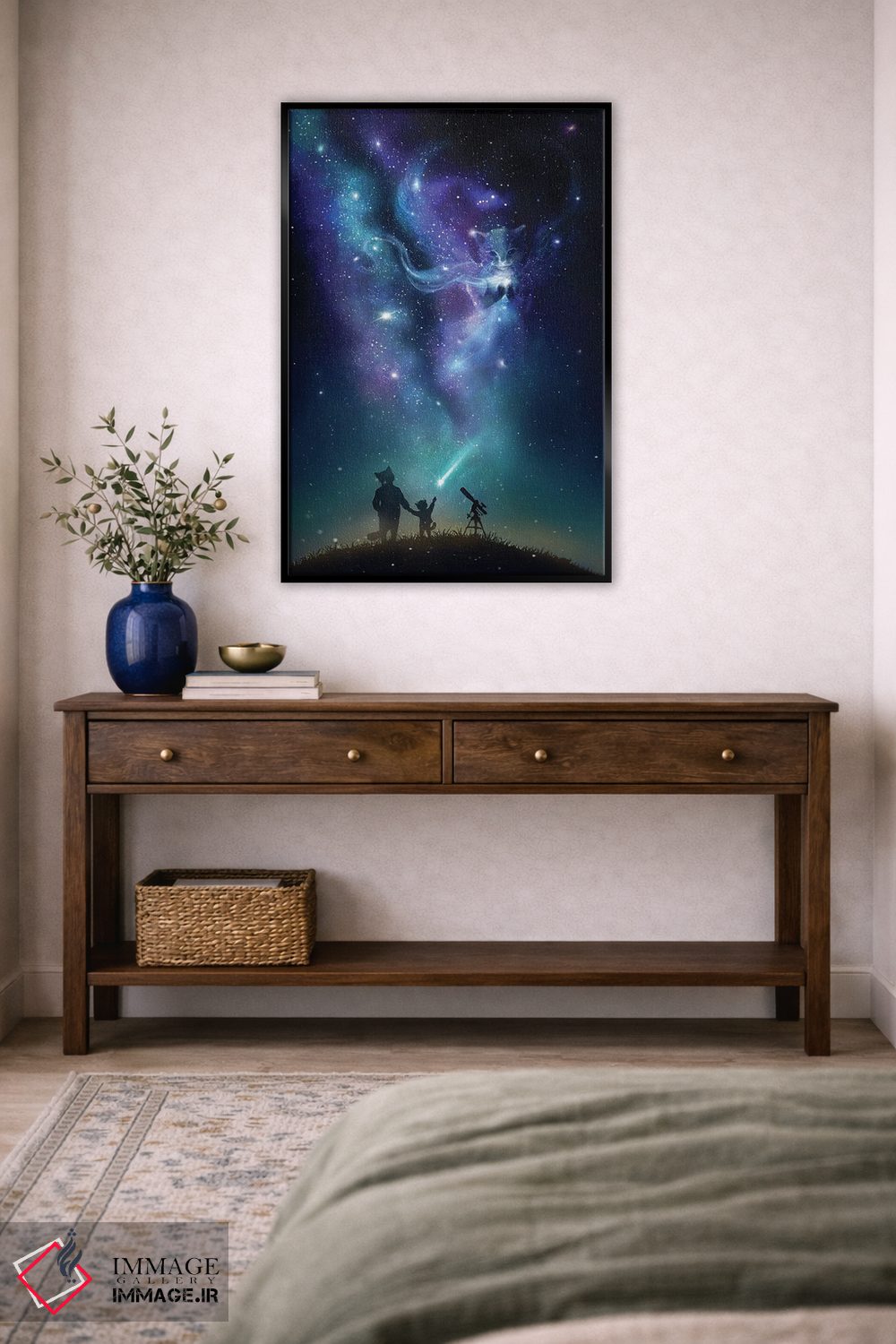 تابلو دکوراتیو ستاره راهنما اثر آناستازیا اوگرافوا - D4B