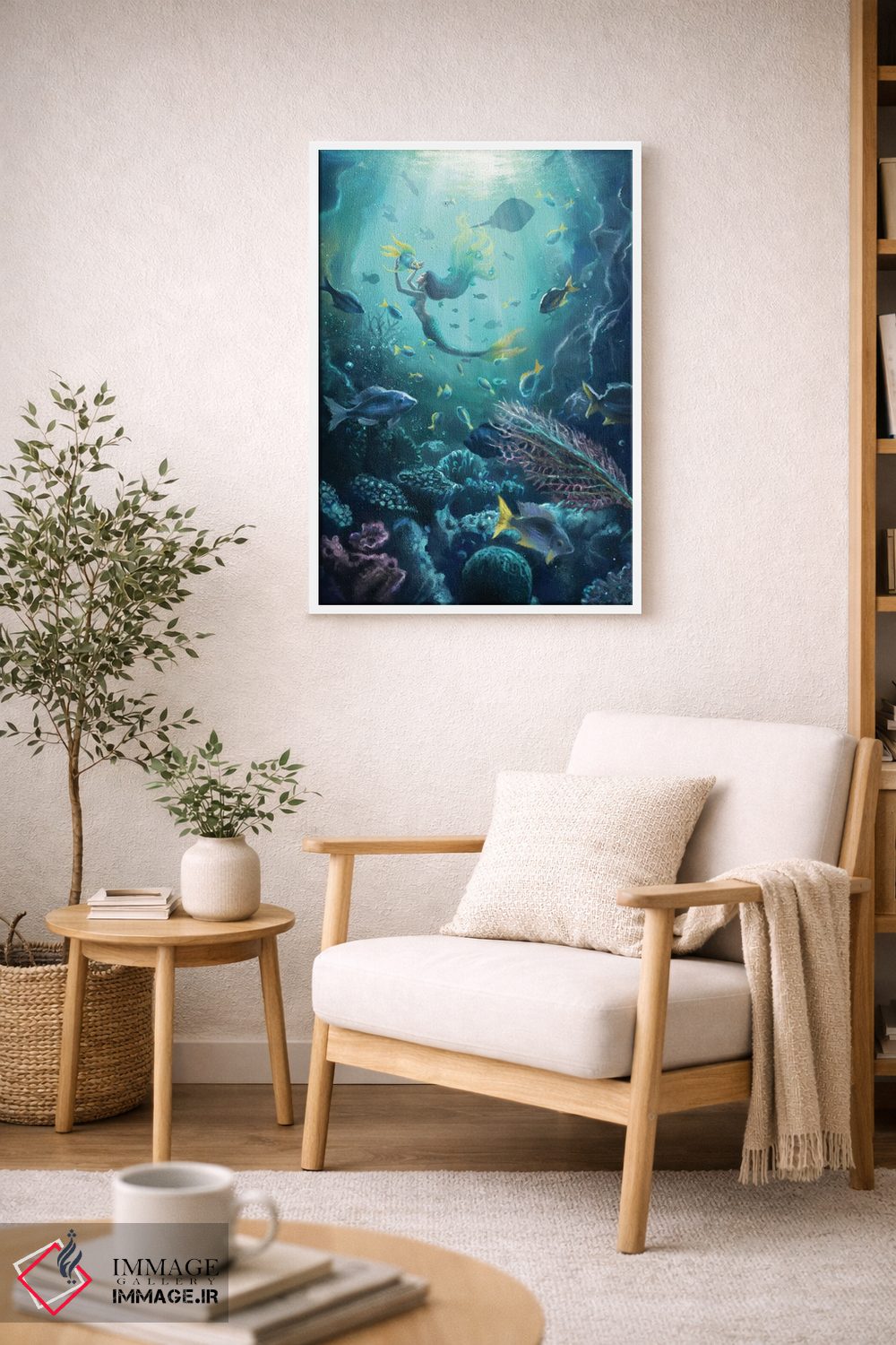 تابلو دکوراتیو سمفونی دریایی اثر آناستازیا اوگرافوا - D5W