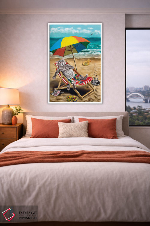 تابلو دکوراتیو در ساحل اثر آناستازیا اوگرافوا - D3W