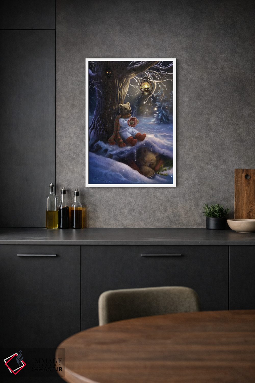 تابلو دکوراتیو بهار چقدر دور است؟ اثر آناستازیا اوگرافوا - D1W