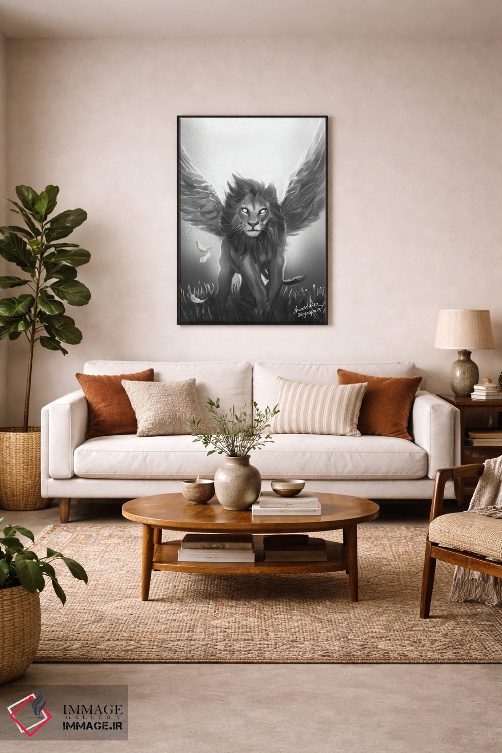 تابلو دکوراتیو موجود دنیل اثر آناستازیا اوگرافوا - D4B