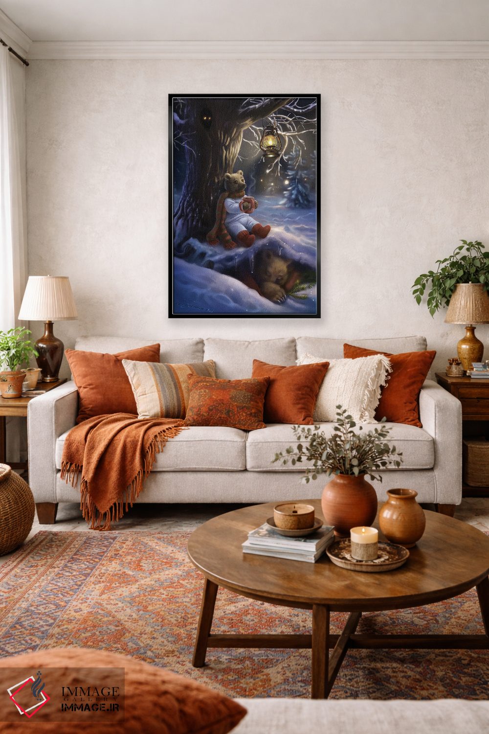 تابلو دکوراتیو بهار چقدر دور است؟ اثر آناستازیا اوگرافوا - D5B