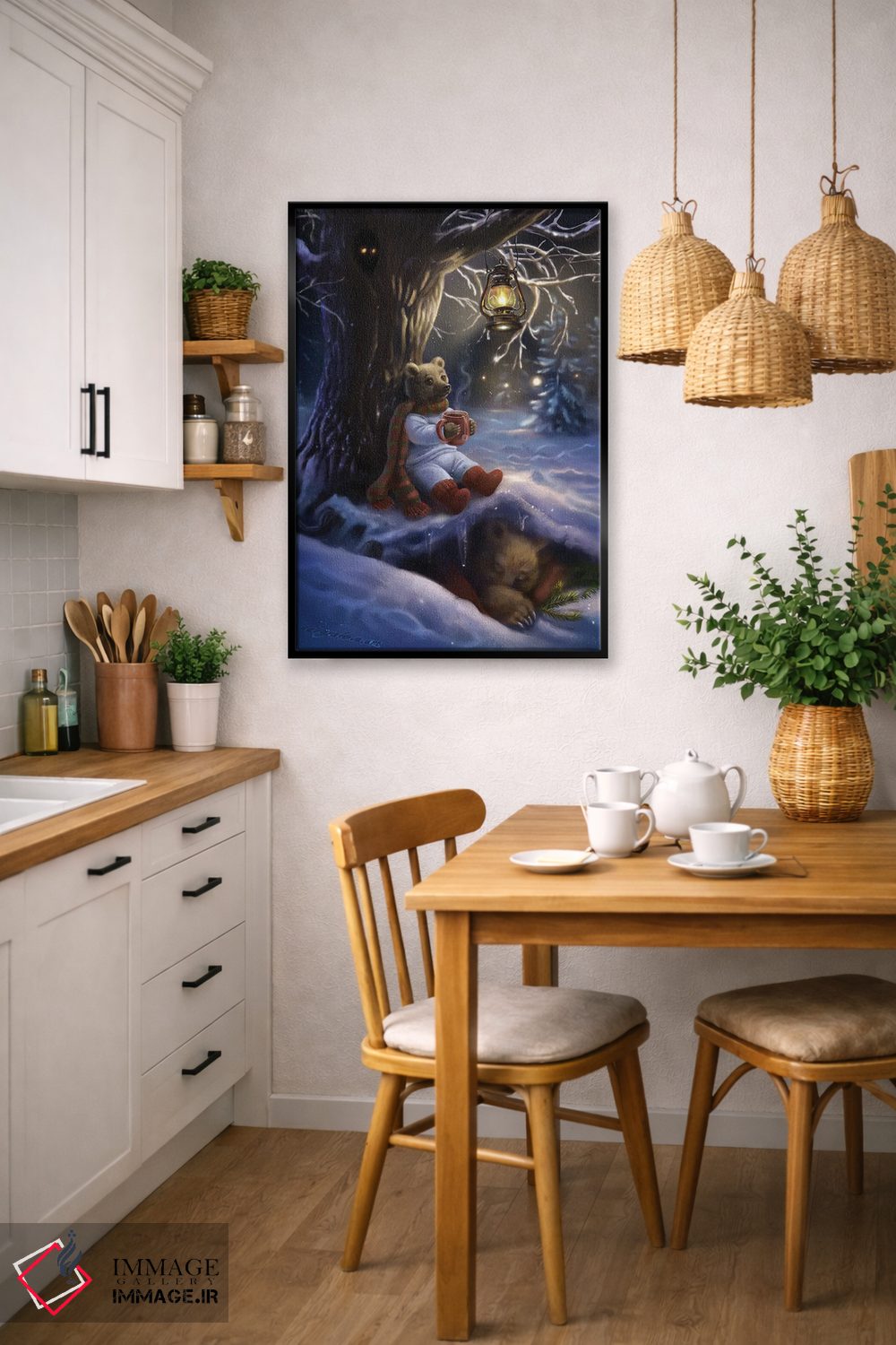 تابلو دکوراتیو بهار چقدر دور است؟ اثر آناستازیا اوگرافوا - D6B