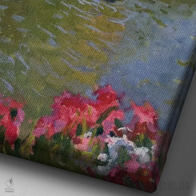 تابلو دکوراتیو بامبرگ، آلمان اثر اوگنیا مکانوا - نمای نزدیک بافت بوم