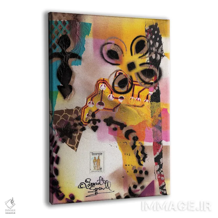 تابلو دکوراتیو یادمان فرهنگی اثر اورت اسپرویل - نمای پرسپکتیو محصول