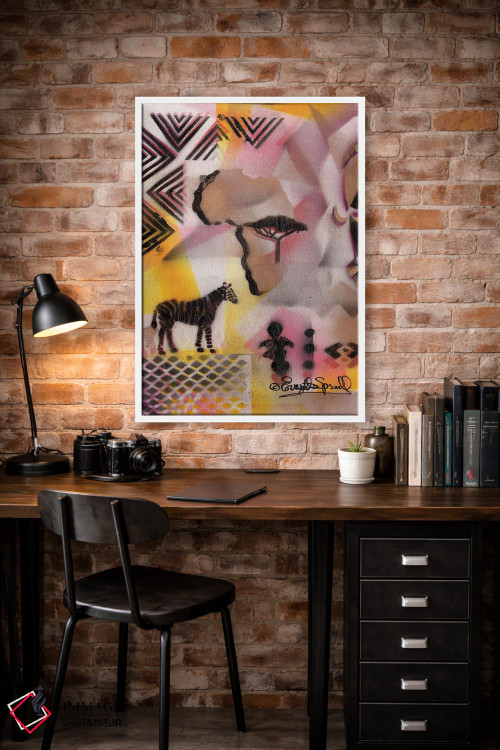 تابلو دکوراتیو یادمان فرهنگی اثر اورت اسپرویل - D3W