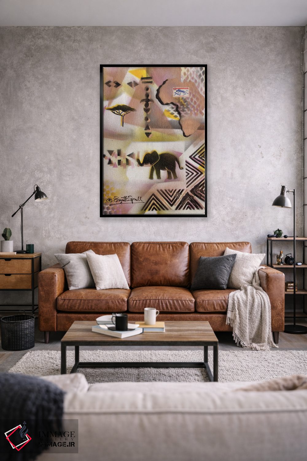 تابلو دکوراتیو یادمان فرهنگی اثر اورت اسپرویل - D1B