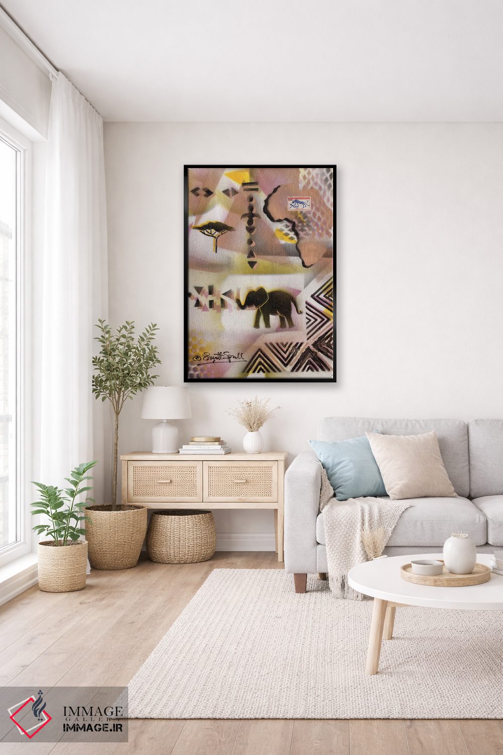 تابلو دکوراتیو یادمان فرهنگی اثر اورت اسپرویل - D3B