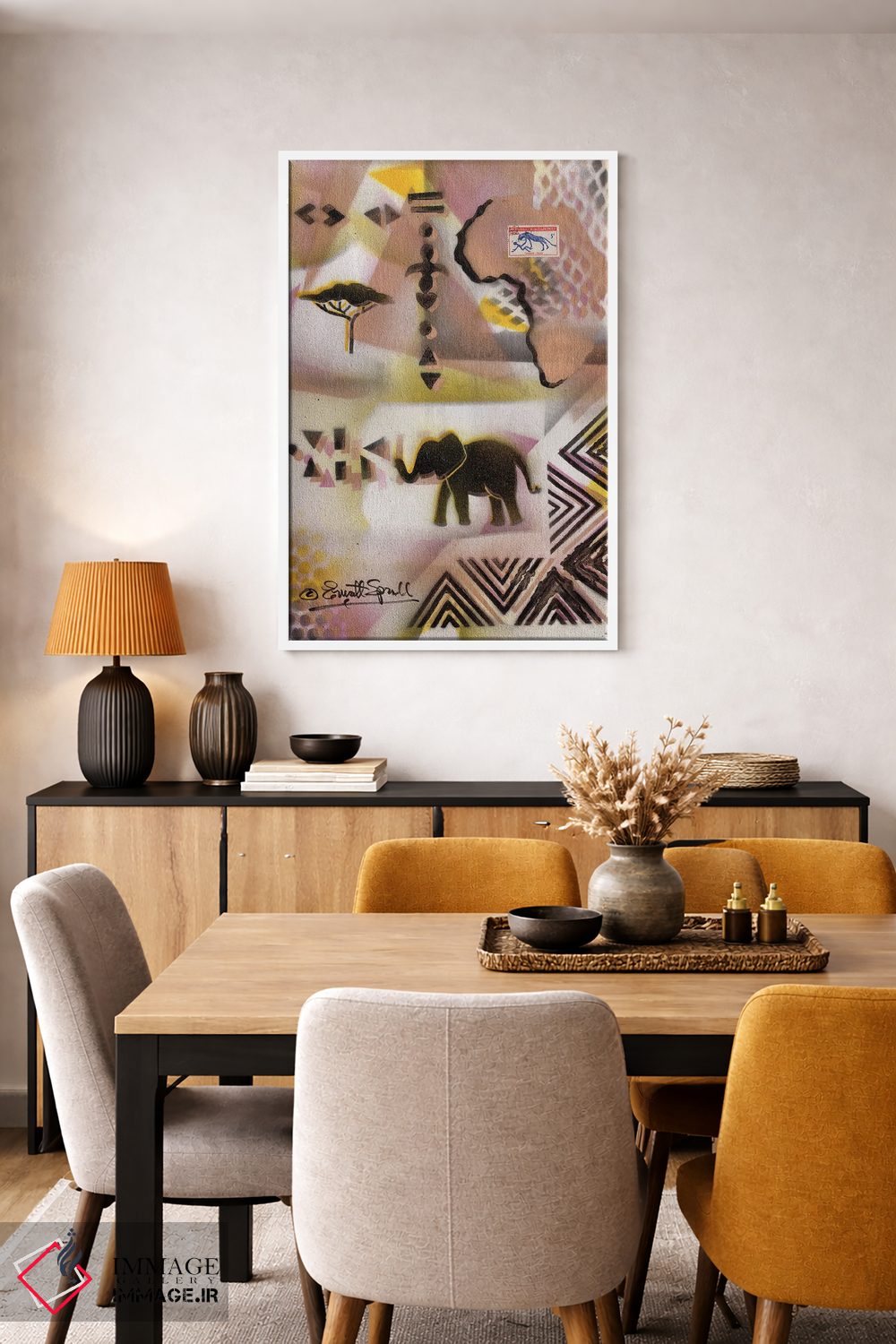 تابلو دکوراتیو یادمان فرهنگی اثر اورت اسپرویل - D5W