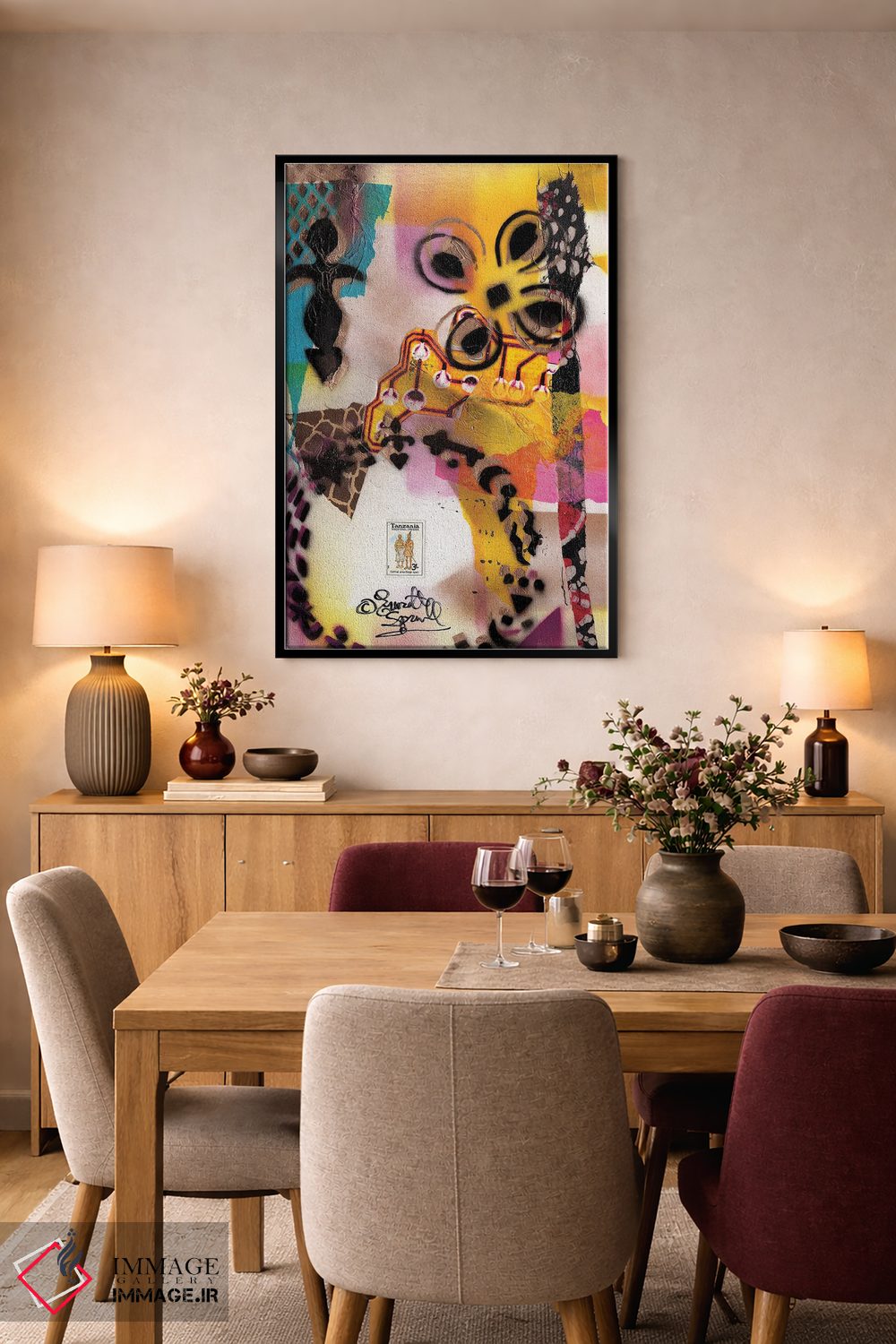 تابلو دکوراتیو یادمان فرهنگی اثر اورت اسپرویل - D6B