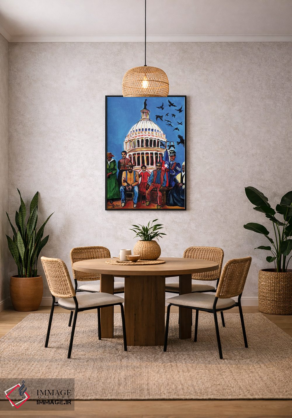 تابلو دکوراتیو آزادی اثر اورت اسپرویل - D3B