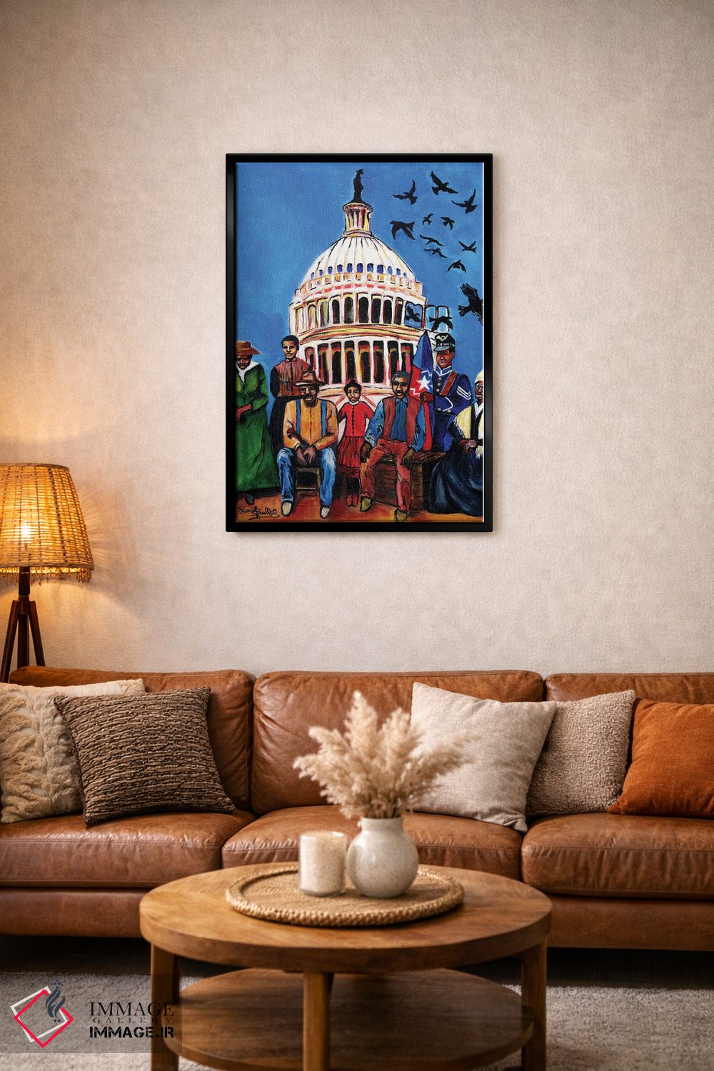 تابلو دکوراتیو آزادی اثر اورت اسپرویل - D2B