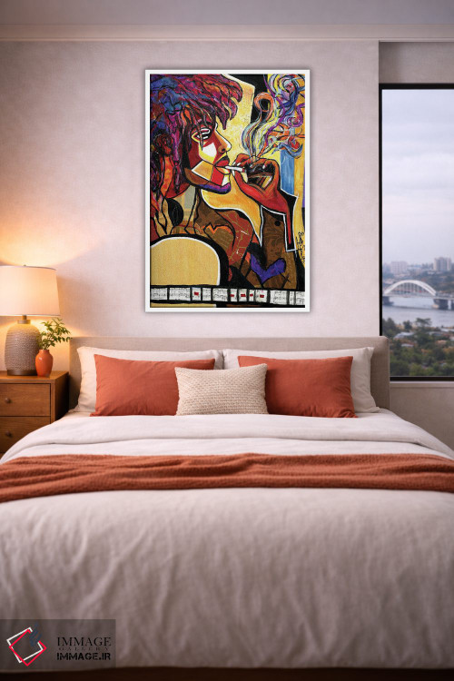 تابلو دکوراتیو راستامن اثر اورت اسپرویل - D3W