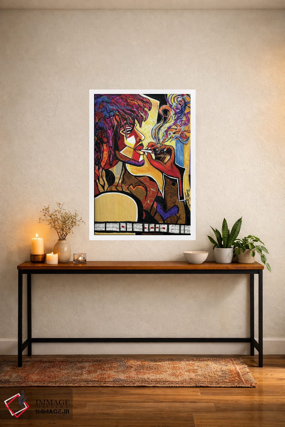 تابلو دکوراتیو راستامن اثر اورت اسپرویل - D2W