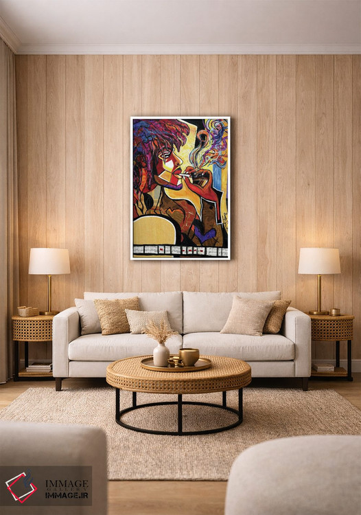 تابلو دکوراتیو راستامن اثر اورت اسپرویل - D1W