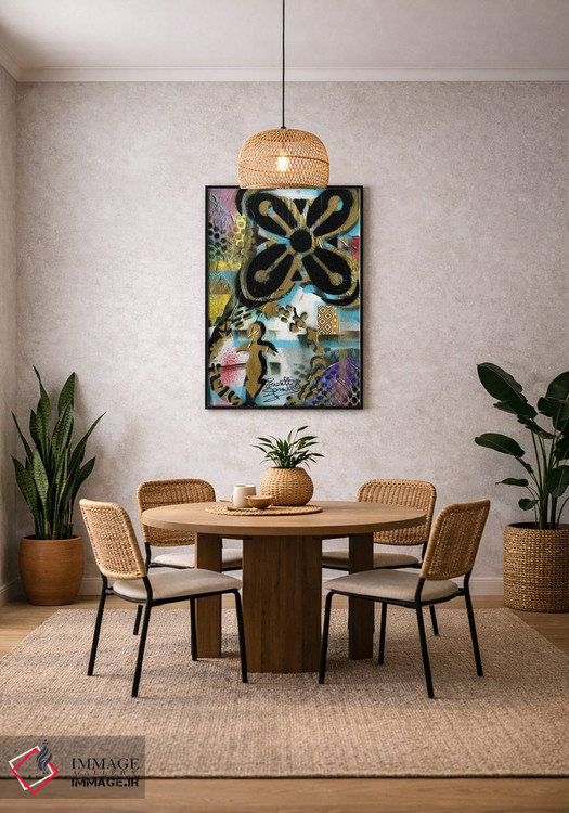 تابلو انتزاعی وفور اثر اورت اسپرویل - D4B