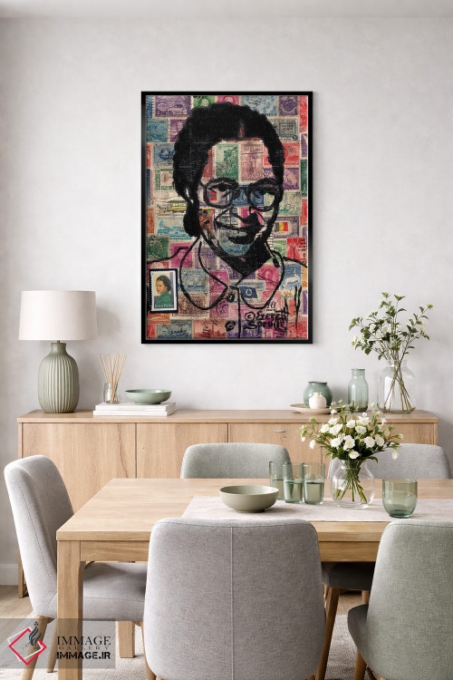 تابلو دکوراتیو رزا پارکس اثر اورت اسپرویل - D5B