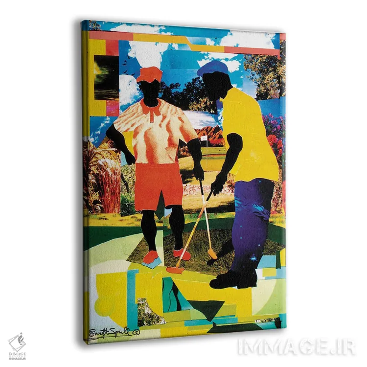 تابلو دکوراتیو پات پرنده اثر اورت اسپرویل - نمای پرسپکتیو محصول