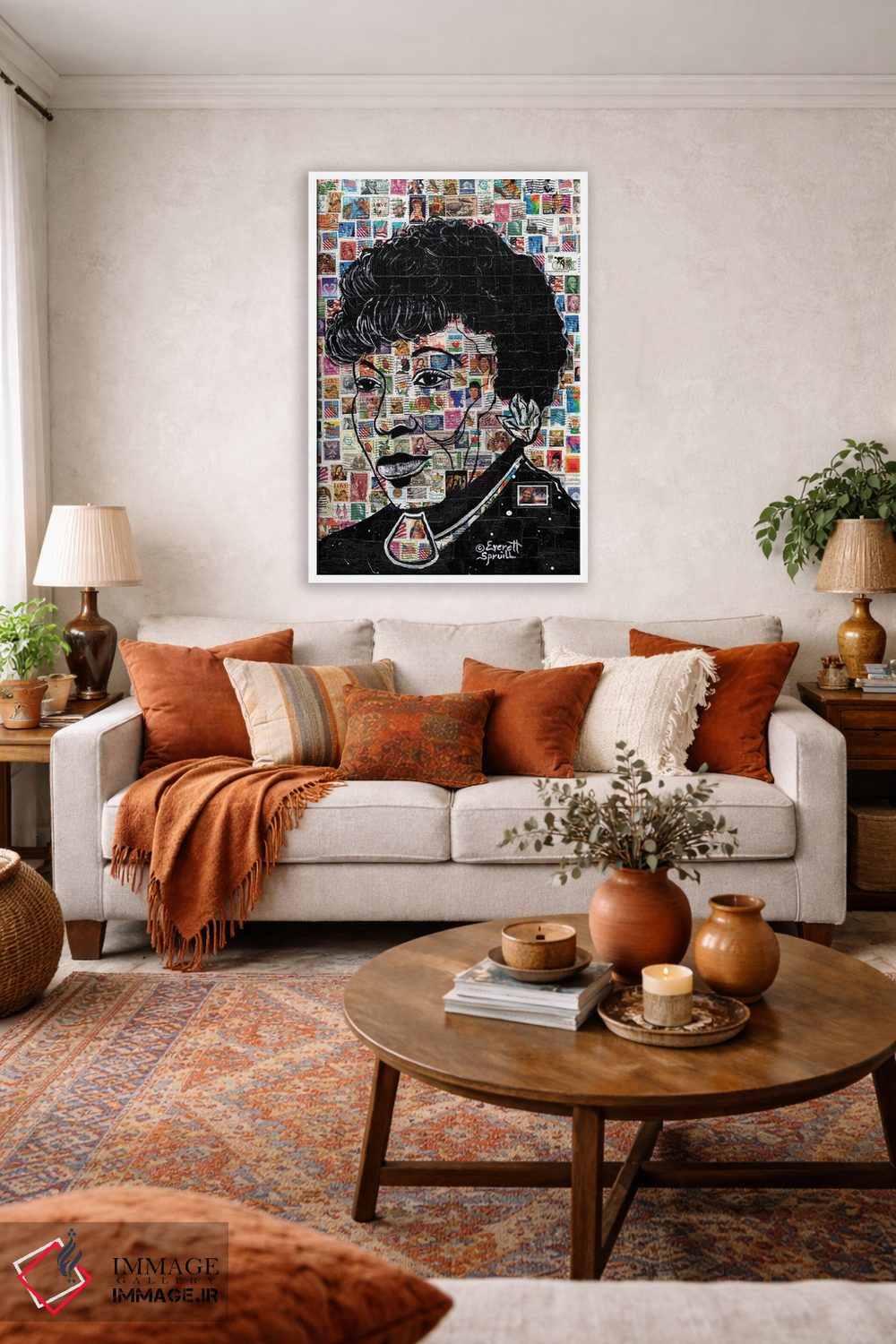 تابلو دکوراتیو زورا نیل هرستون اثر اورت اسپرویل - D1W