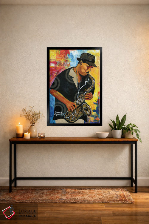 تابلو دکوراتیو تونی وین اثر اورت اسپرویل - D5B