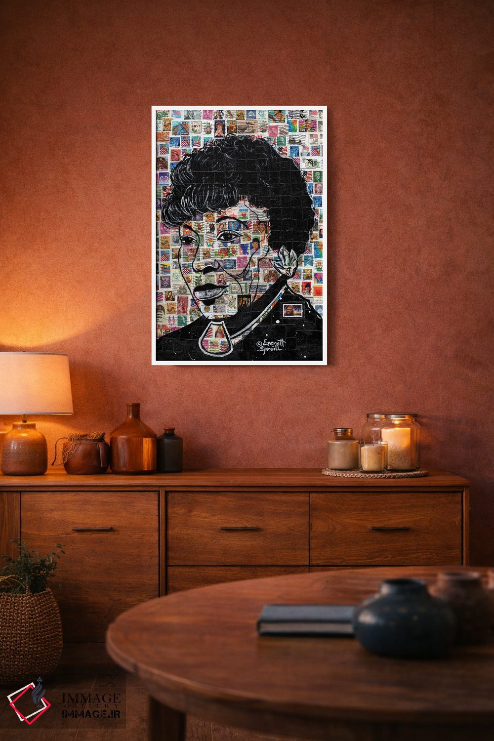 تابلو دکوراتیو زورا نیل هرستون اثر اورت اسپرویل - D3W