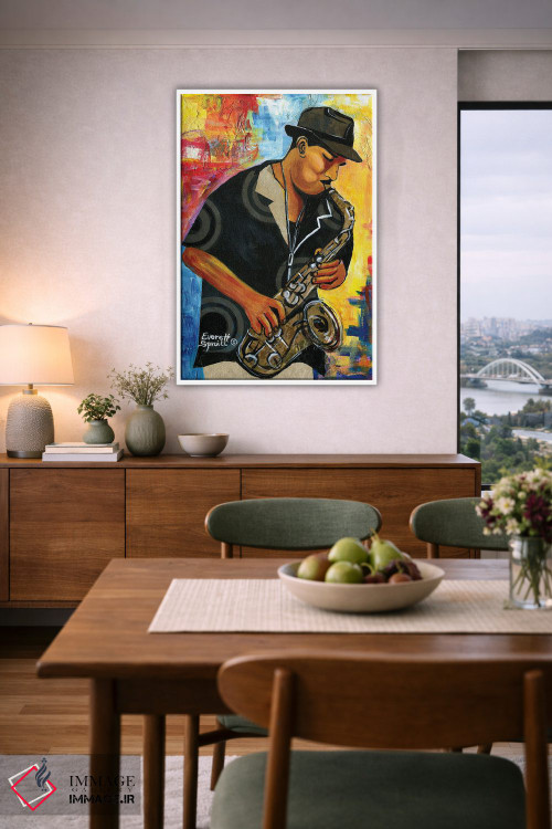 تابلو دکوراتیو تونی وین اثر اورت اسپرویل - D6W