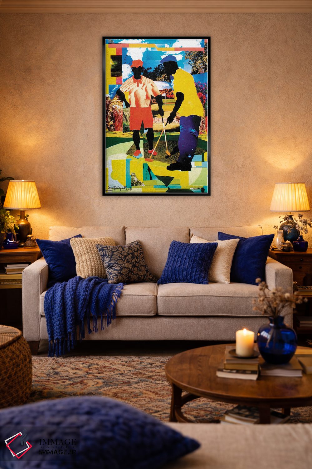 تابلو دکوراتیو پات پرنده اثر اورت اسپرویل - D5B