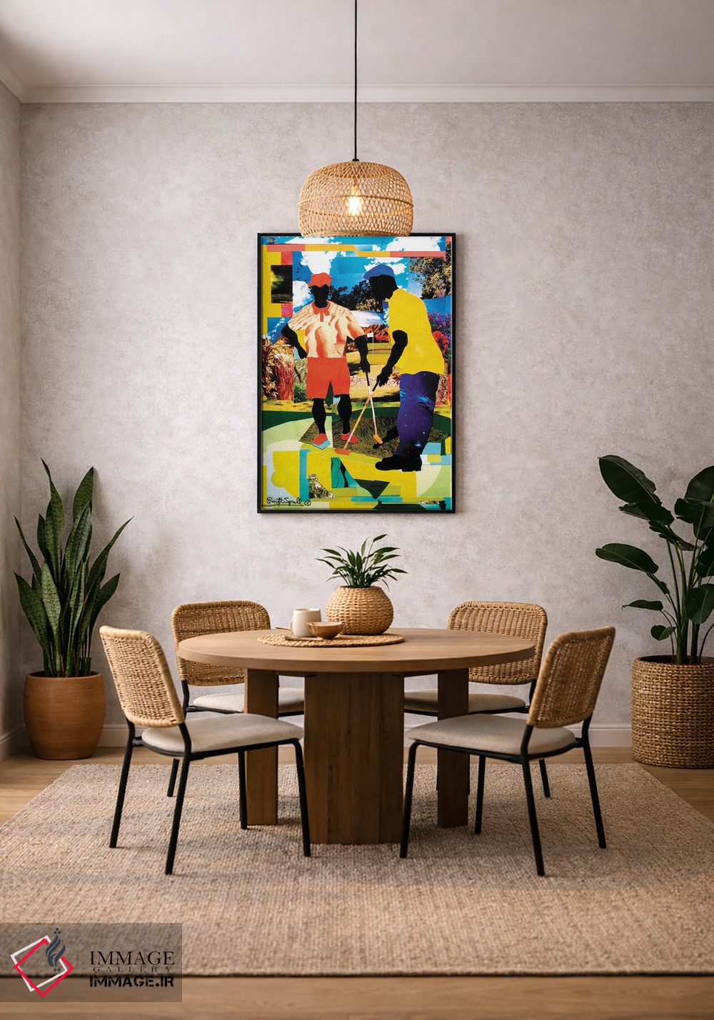 تابلو دکوراتیو پات پرنده اثر اورت اسپرویل - D4B