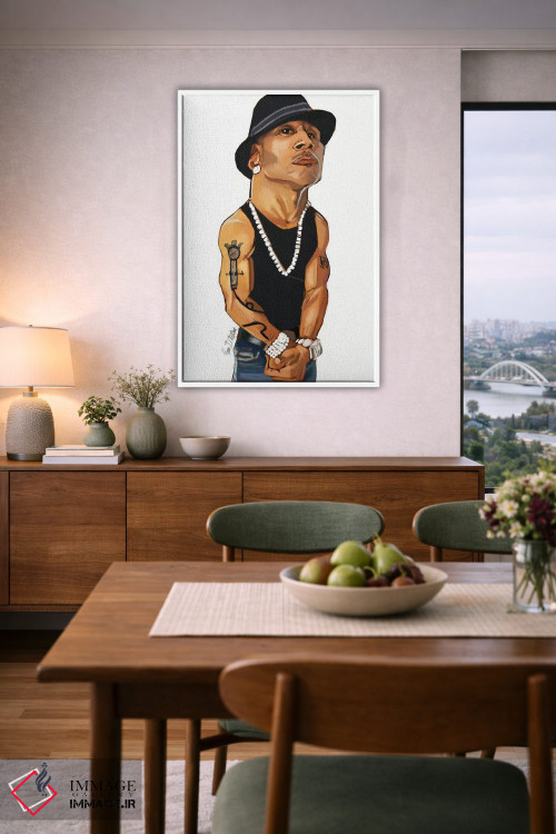 تابلو دکوراتیو ال ال کول جی اثر ایوان ویلیامز - D5W