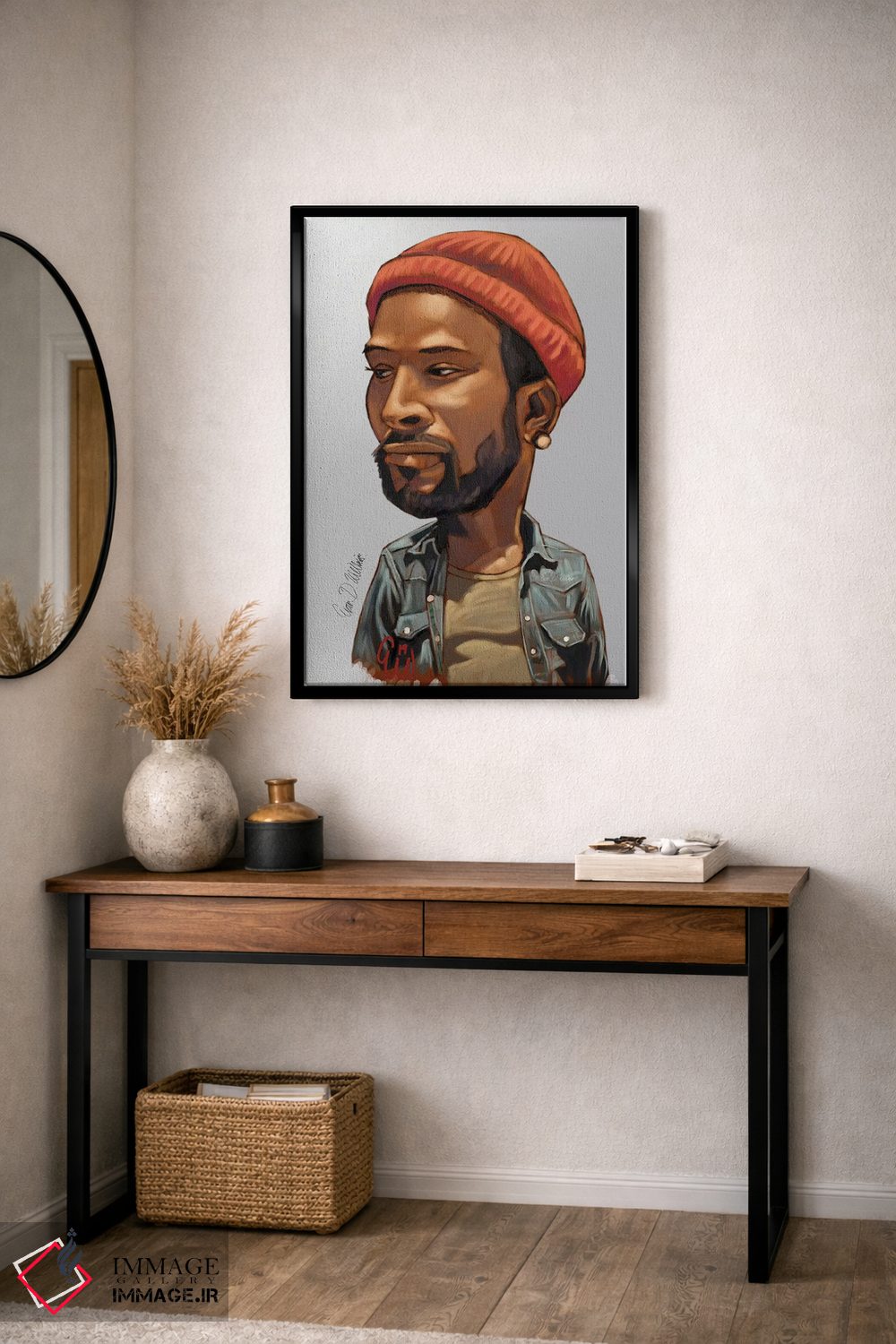 تابلو دکوراتیو ماروین اثر ایوان ویلیامز - D4B