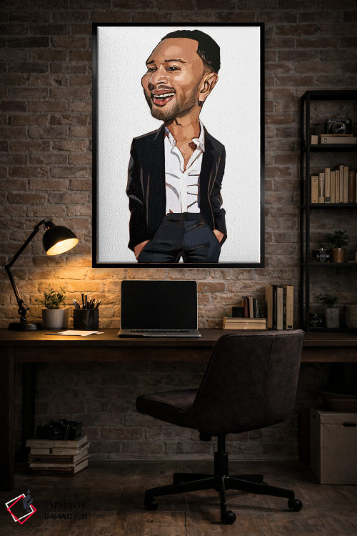 تابلو دکوراتیو جان لجند اثر ایوان ویلیامز - D5B