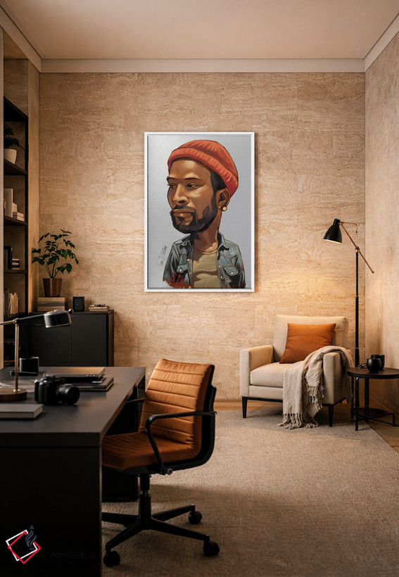 تابلو دکوراتیو ماروین اثر ایوان ویلیامز - D6W