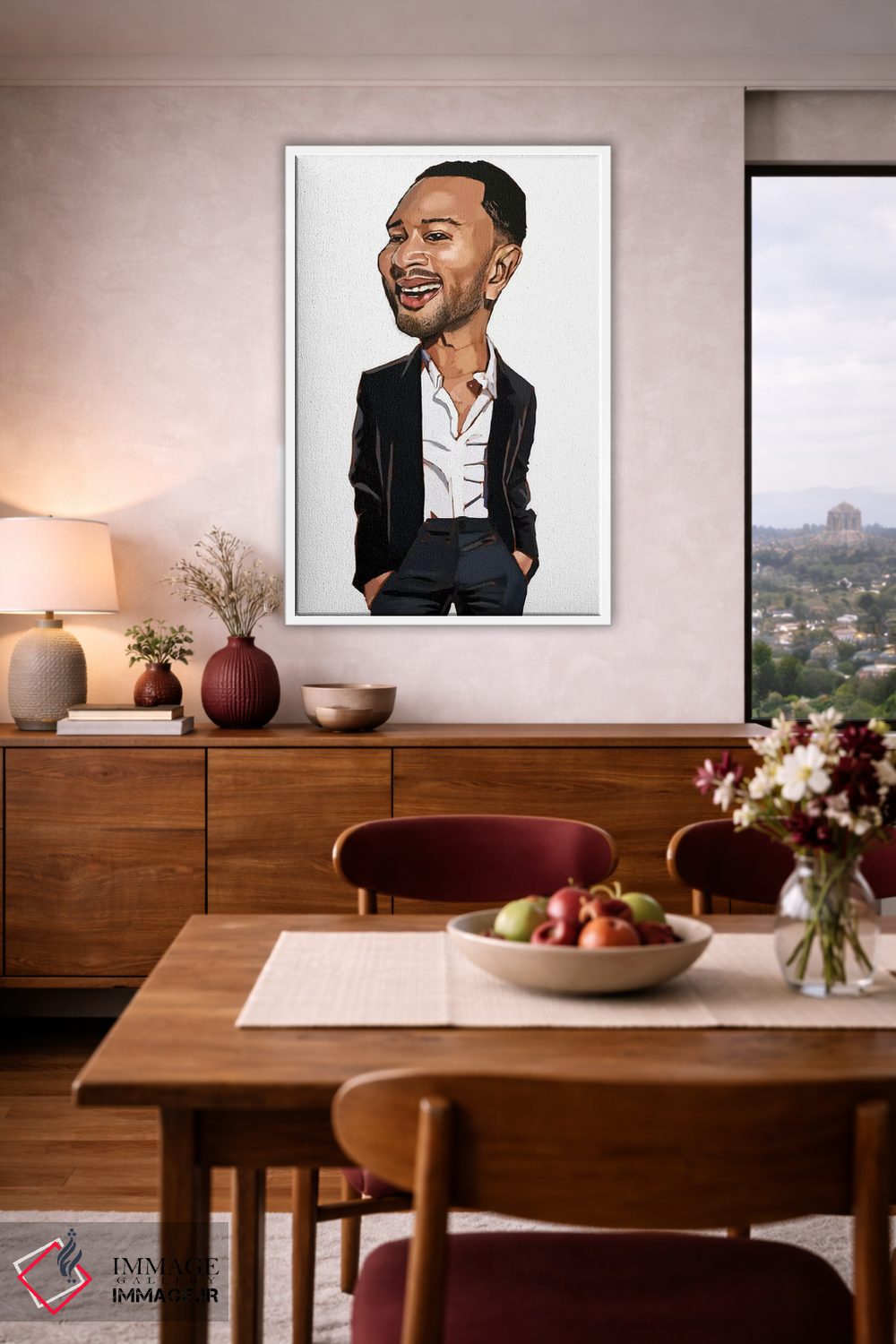 تابلو دکوراتیو جان لجند اثر ایوان ویلیامز - D4W