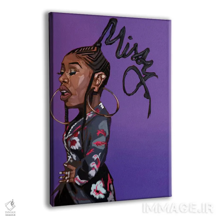 تابلو دکوراتیو میسی ای اثر ایوان ویلیامز - نمای پرسپکتیو محصول