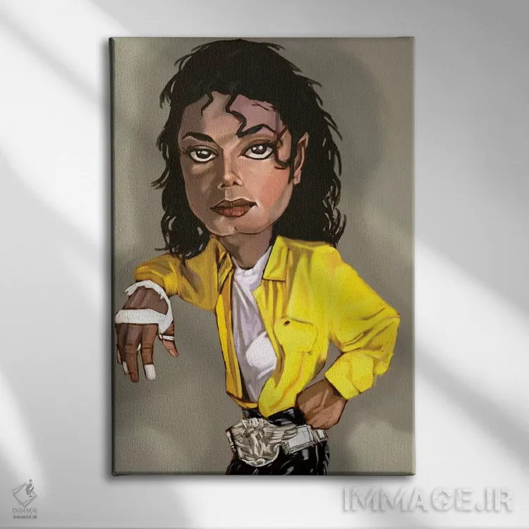 تابلو دکوراتیو ام جی اثر ایوان ویلیامز - نمای روبهرو روی دیوار