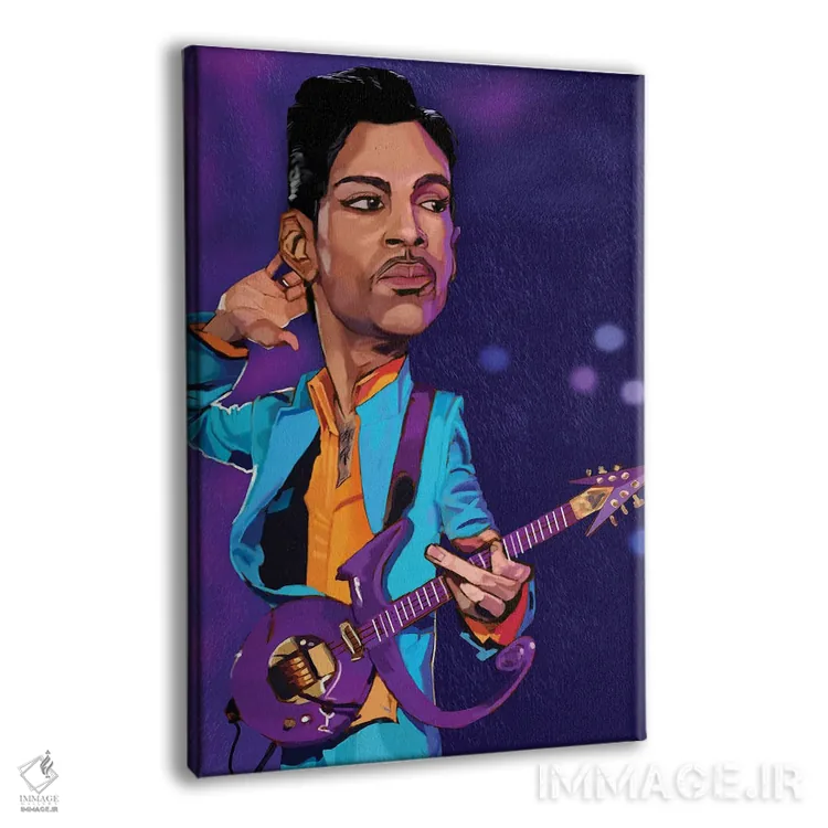 تابلو دکوراتیو پرینس اثر ایوان ویلیامز - نمای پرسپکتیو محصول