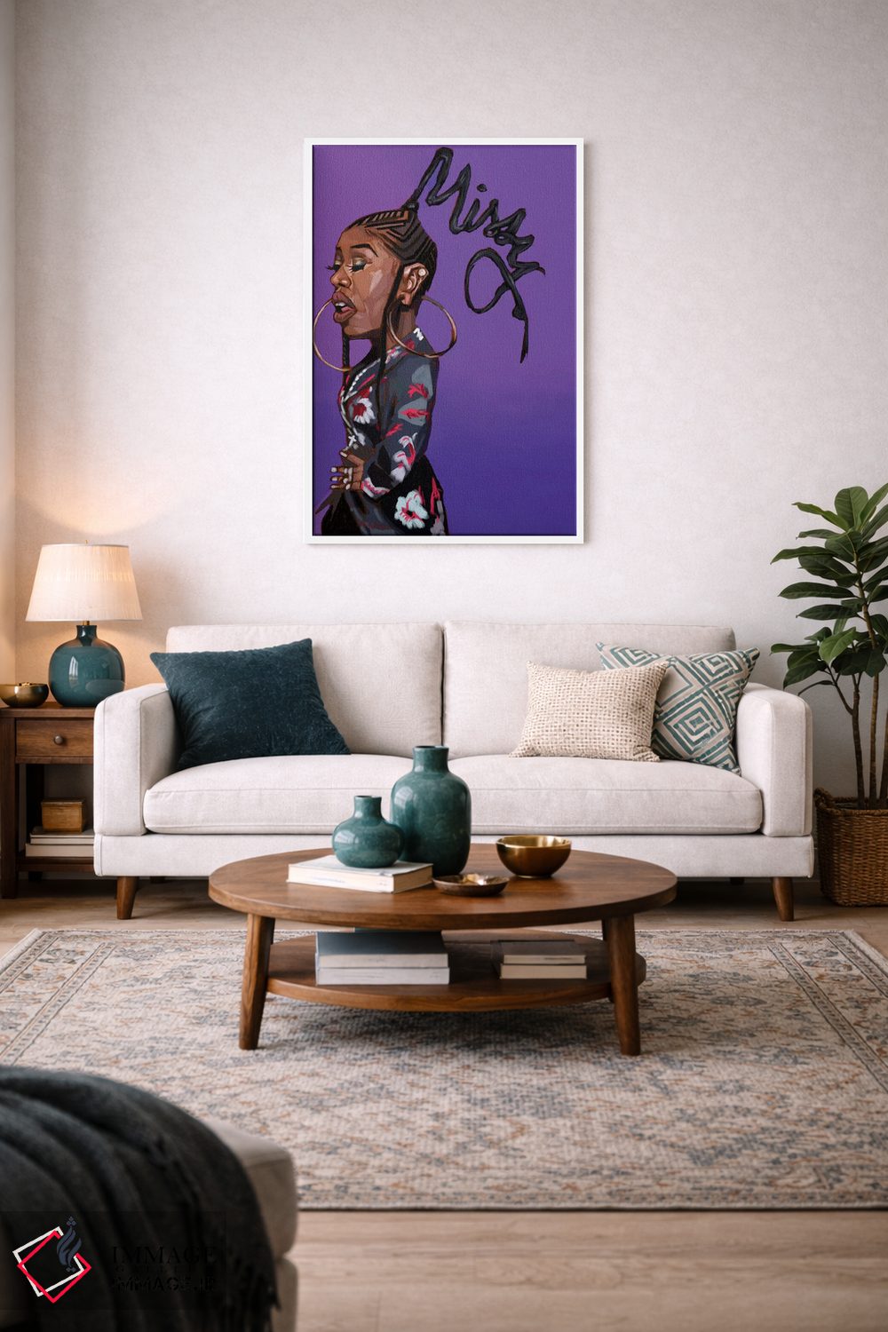 تابلو دکوراتیو میسی ای اثر ایوان ویلیامز - D3W