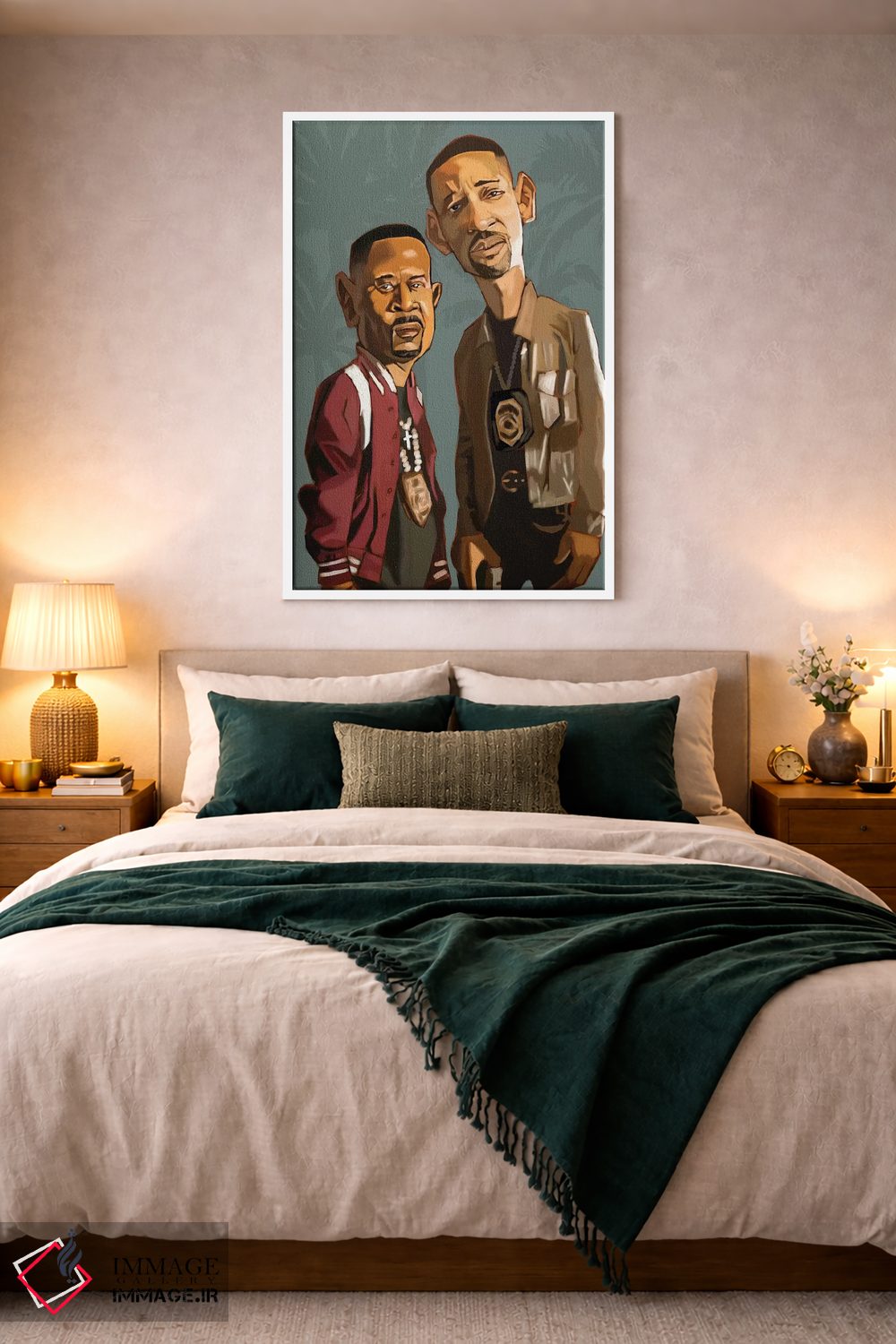 تابلو دکوراتیو بد بویز فور لایف اثر ایوان ویلیامز - D2W