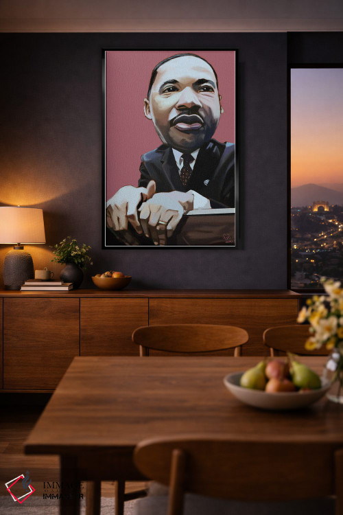 تابلو دکوراتیو ام ال کی اثر ایوان ویلیامز - D1B