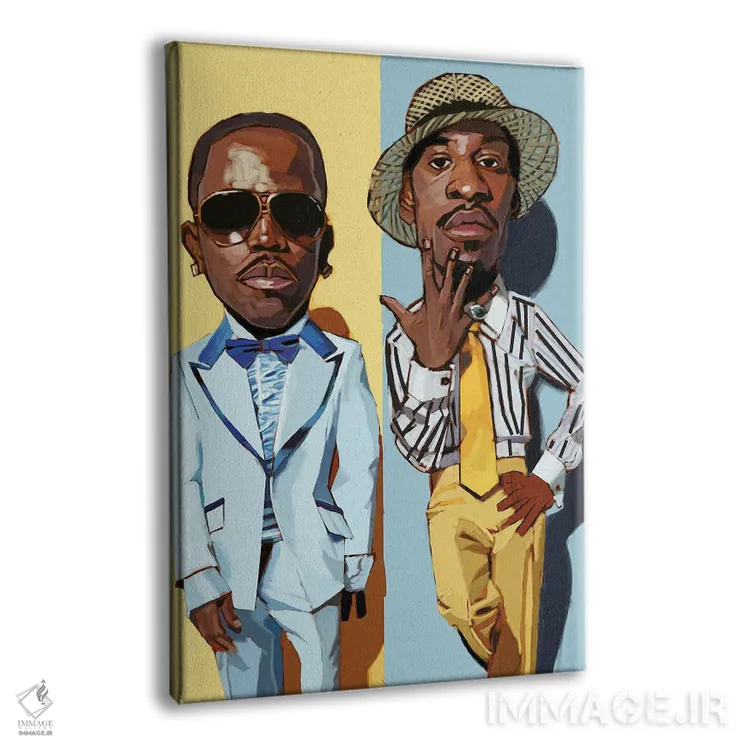 تابلو دکوراتیو اوت کست II اثر ایوان ویلیامز - نمای پرسپکتیو محصول