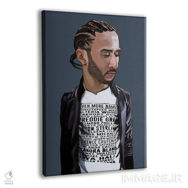 تابلو دکوراتیو کپ اثر ایوان ویلیامز - نمای پرسپکتیو محصول