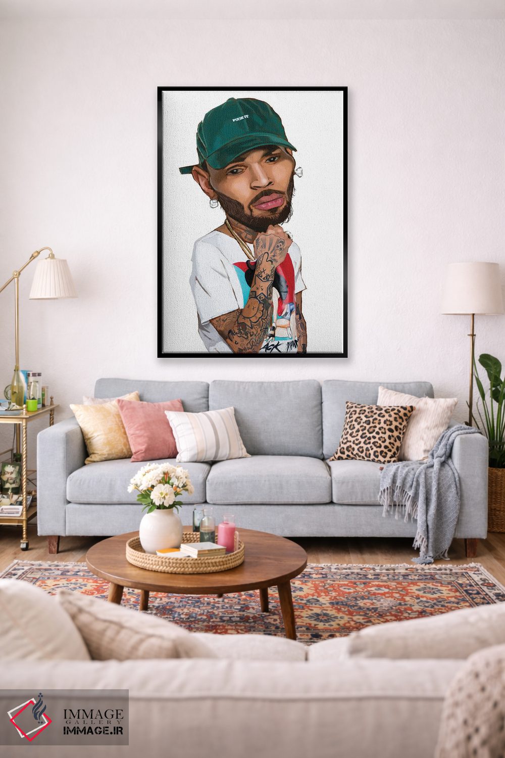 تابلو دکوراتیو کریس اثر ایوان ویلیامز - D1B