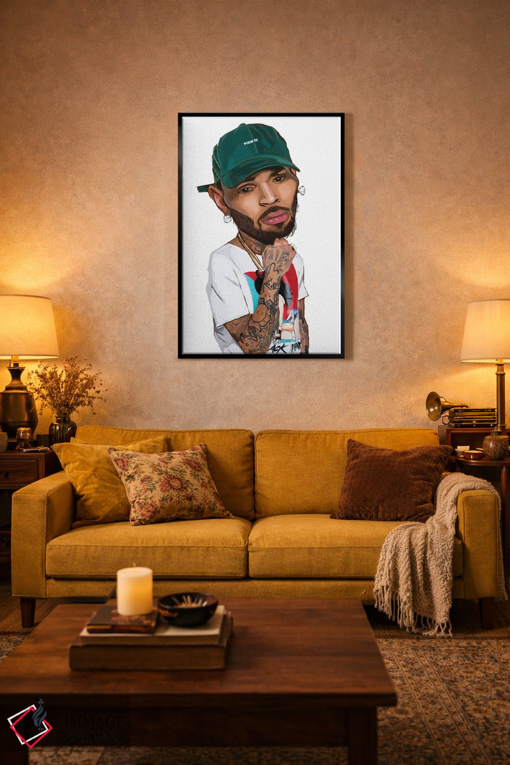 تابلو دکوراتیو کریس اثر ایوان ویلیامز - D3B