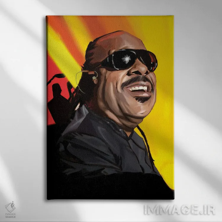 تابلو دکوراتیو واندر اثر ایوان ویلیامز - نمای روبهرو روی دیوار