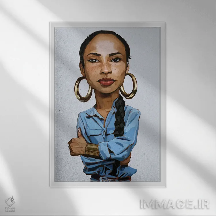 تابلو دکوراتیو شاده II اثر ایوان ویلیامز - نمای قابدار سفید