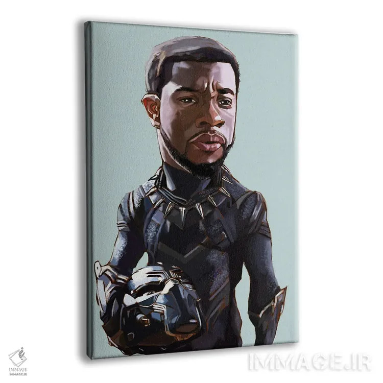 تابلو دکوراتیو چادویک بوزمن اثر ایوان ویلیامز - نمای پرسپکتیو محصول