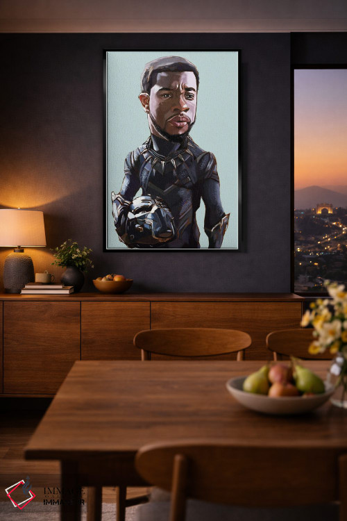 تابلو دکوراتیو چادویک بوزمن اثر ایوان ویلیامز - D1B