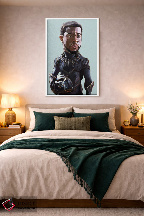 تابلو دکوراتیو چادویک بوزمن اثر ایوان ویلیامز - D2W