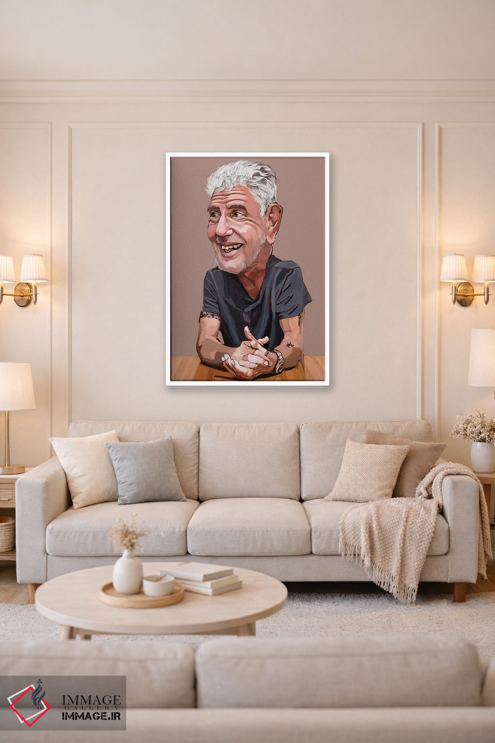 تابلو دکوراتیو آنتونی بورباور اثر ایوان ویلیامز - D2W